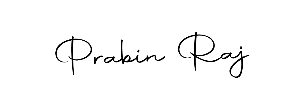 Design your own signature with our free online signature maker. With this signature software, you can create a handwritten (Autography-DOLnW) signature for name Prabin Raj. Prabin Raj signature style 10 images and pictures png