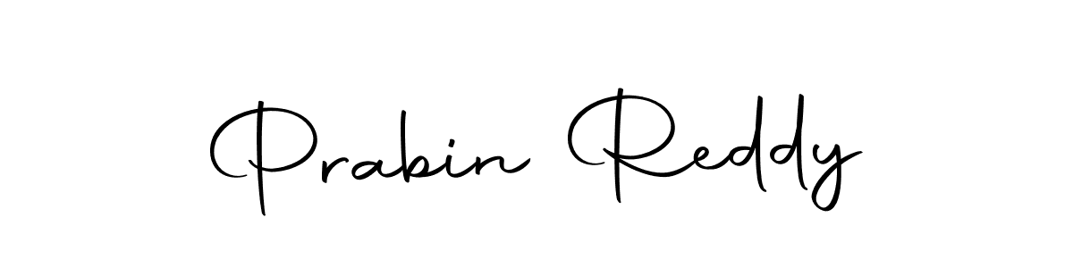 Use a signature maker to create a handwritten signature online. With this signature software, you can design (Autography-DOLnW) your own signature for name Prabin Reddy. Prabin Reddy signature style 10 images and pictures png