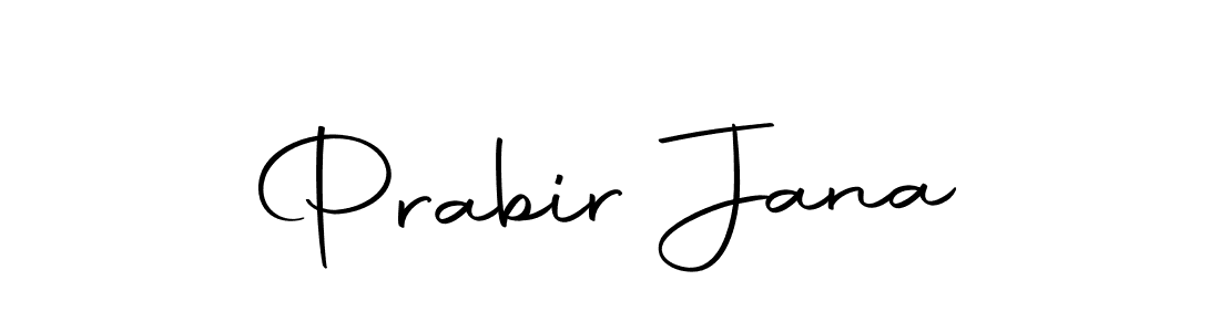 Design your own signature with our free online signature maker. With this signature software, you can create a handwritten (Autography-DOLnW) signature for name Prabir Jana. Prabir Jana signature style 10 images and pictures png