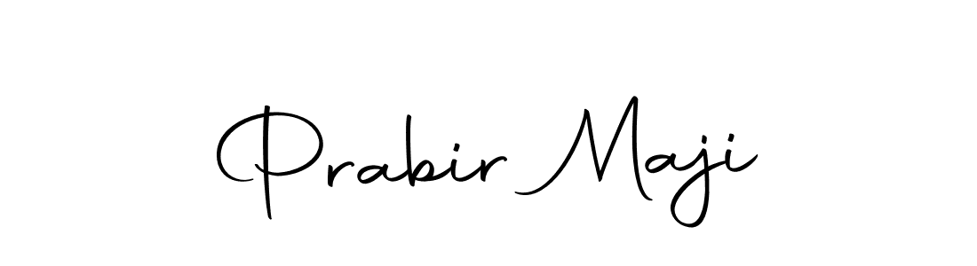 How to make Prabir Maji name signature. Use Autography-DOLnW style for creating short signs online. This is the latest handwritten sign. Prabir Maji signature style 10 images and pictures png