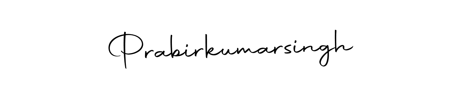 Use a signature maker to create a handwritten signature online. With this signature software, you can design (Autography-DOLnW) your own signature for name Prabirkumarsingh. Prabirkumarsingh signature style 10 images and pictures png