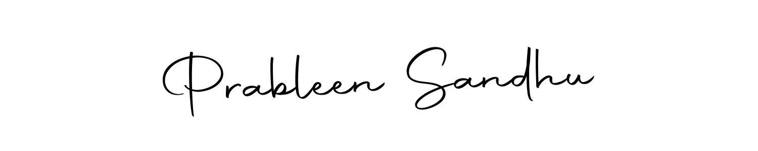 Here are the top 10 professional signature styles for the name Prableen Sandhu. These are the best autograph styles you can use for your name. Prableen Sandhu signature style 10 images and pictures png