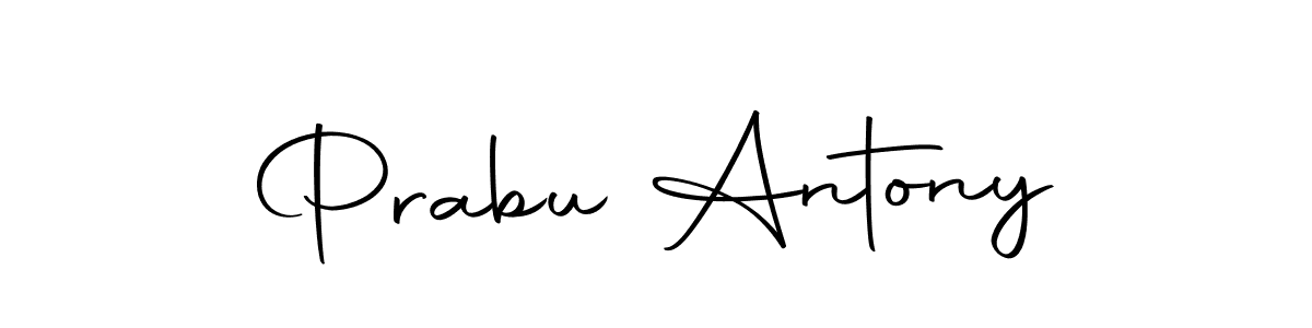 Use a signature maker to create a handwritten signature online. With this signature software, you can design (Autography-DOLnW) your own signature for name Prabu Antony. Prabu Antony signature style 10 images and pictures png