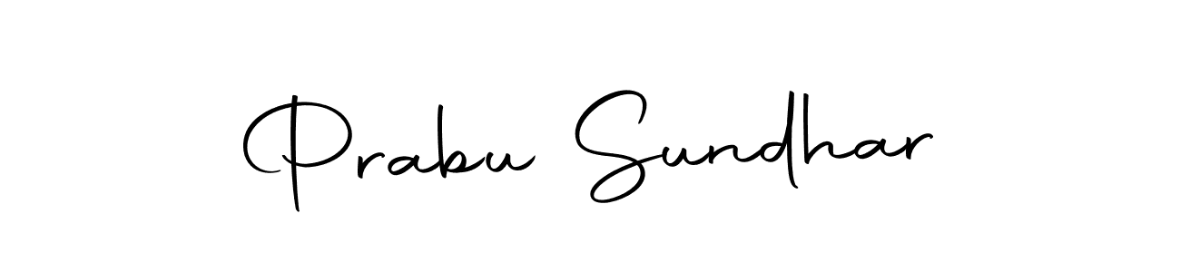 Prabu Sundhar stylish signature style. Best Handwritten Sign (Autography-DOLnW) for my name. Handwritten Signature Collection Ideas for my name Prabu Sundhar. Prabu Sundhar signature style 10 images and pictures png