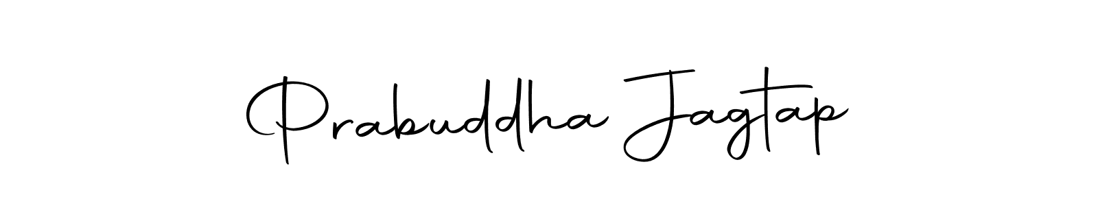 Design your own signature with our free online signature maker. With this signature software, you can create a handwritten (Autography-DOLnW) signature for name Prabuddha Jagtap. Prabuddha Jagtap signature style 10 images and pictures png