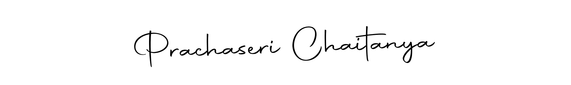 Design your own signature with our free online signature maker. With this signature software, you can create a handwritten (Autography-DOLnW) signature for name Prachaseri Chaitanya. Prachaseri Chaitanya signature style 10 images and pictures png