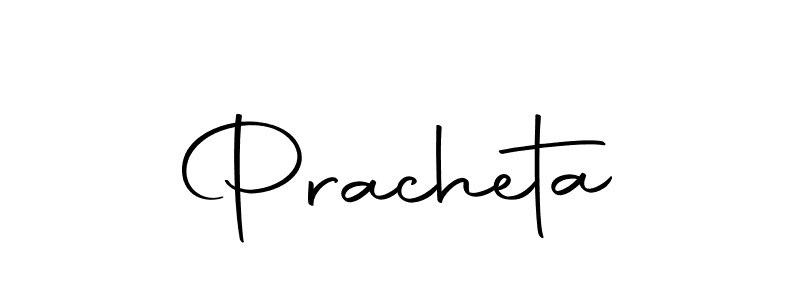 Make a beautiful signature design for name Pracheta. Use this online signature maker to create a handwritten signature for free. Pracheta signature style 10 images and pictures png