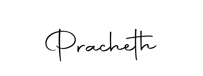 Make a beautiful signature design for name Pracheth. Use this online signature maker to create a handwritten signature for free. Pracheth signature style 10 images and pictures png