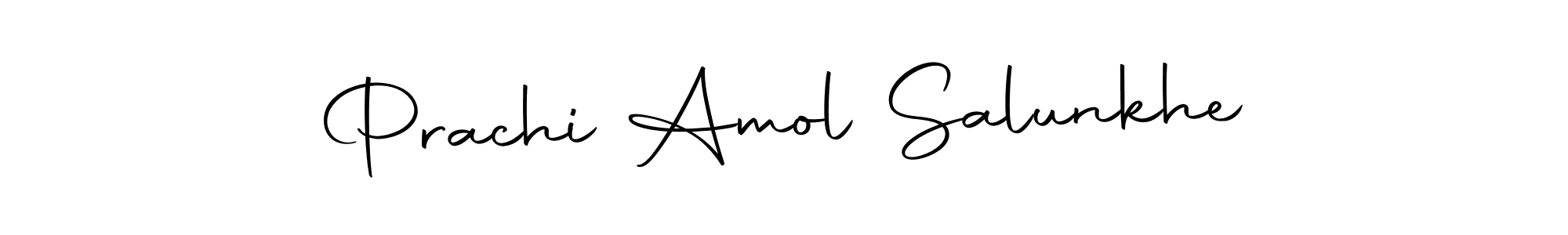 Use a signature maker to create a handwritten signature online. With this signature software, you can design (Autography-DOLnW) your own signature for name Prachi Amol Salunkhe. Prachi Amol Salunkhe signature style 10 images and pictures png