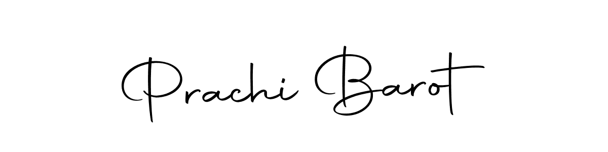 You should practise on your own different ways (Autography-DOLnW) to write your name (Prachi Barot) in signature. don't let someone else do it for you. Prachi Barot signature style 10 images and pictures png