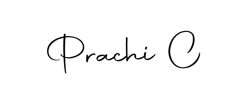 Create a beautiful signature design for name Prachi C. With this signature (Autography-DOLnW) fonts, you can make a handwritten signature for free. Prachi C signature style 10 images and pictures png