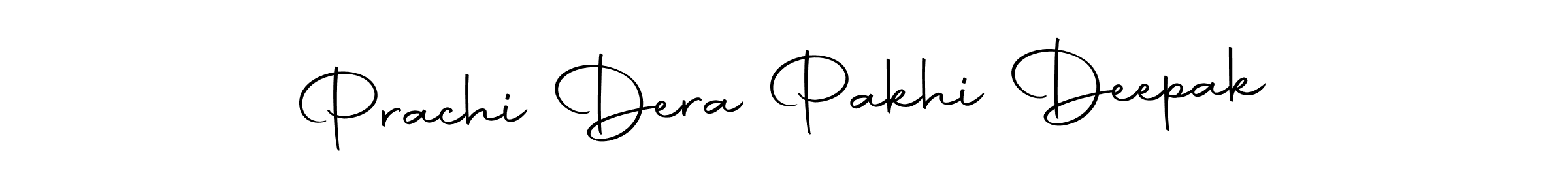 How to make Prachi Dera Pakhi Deepak signature? Autography-DOLnW is a professional autograph style. Create handwritten signature for Prachi Dera Pakhi Deepak name. Prachi Dera Pakhi Deepak signature style 10 images and pictures png