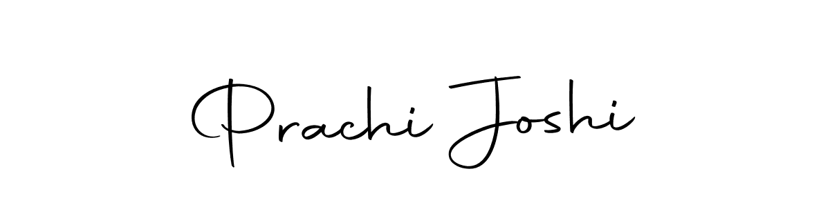 Create a beautiful signature design for name Prachi Joshi. With this signature (Autography-DOLnW) fonts, you can make a handwritten signature for free. Prachi Joshi signature style 10 images and pictures png