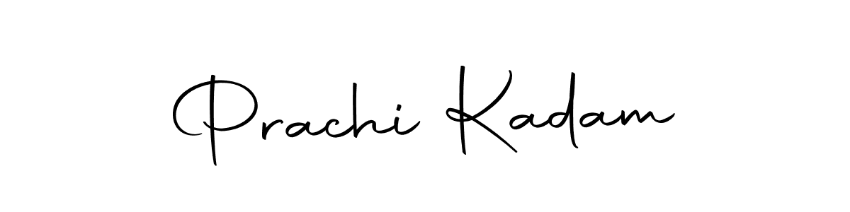 You can use this online signature creator to create a handwritten signature for the name Prachi Kadam. This is the best online autograph maker. Prachi Kadam signature style 10 images and pictures png
