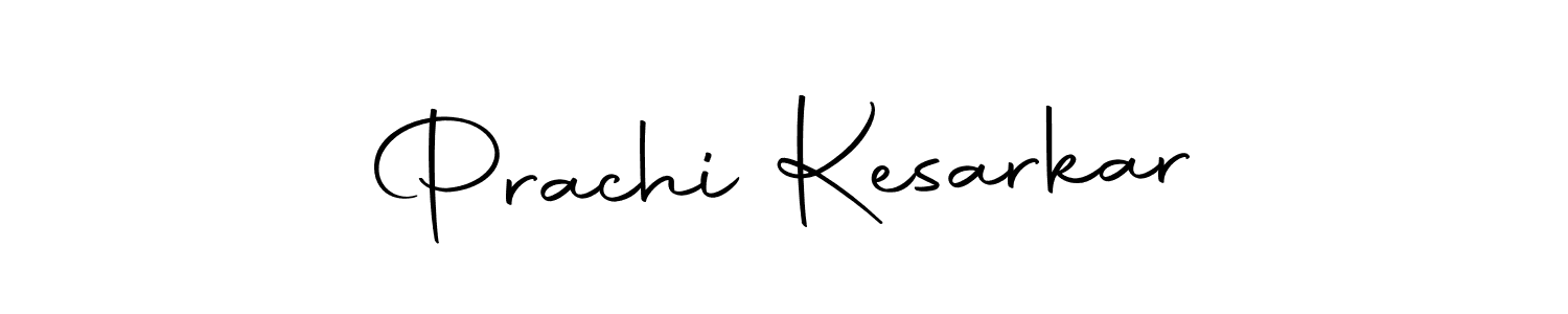 Create a beautiful signature design for name Prachi Kesarkar. With this signature (Autography-DOLnW) fonts, you can make a handwritten signature for free. Prachi Kesarkar signature style 10 images and pictures png