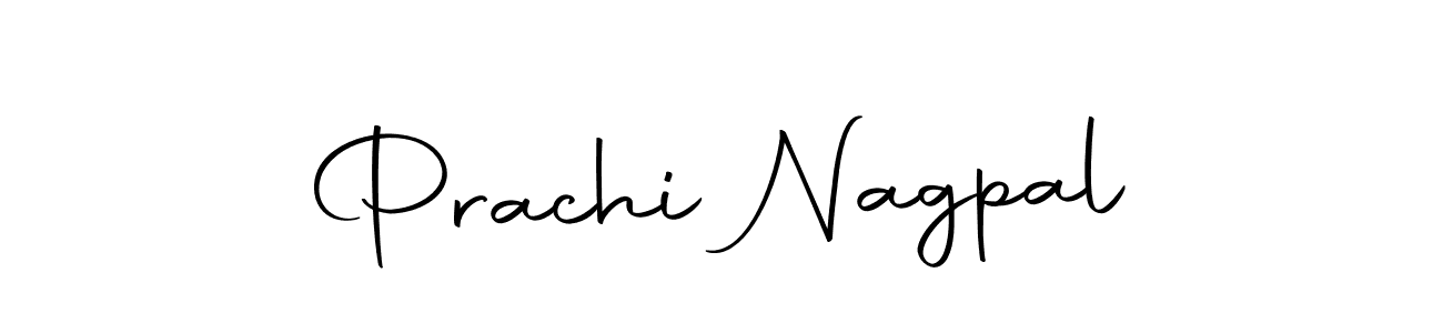 Make a beautiful signature design for name Prachi Nagpal. Use this online signature maker to create a handwritten signature for free. Prachi Nagpal signature style 10 images and pictures png