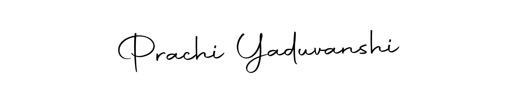 Make a beautiful signature design for name Prachi Yaduvanshi. Use this online signature maker to create a handwritten signature for free. Prachi Yaduvanshi signature style 10 images and pictures png