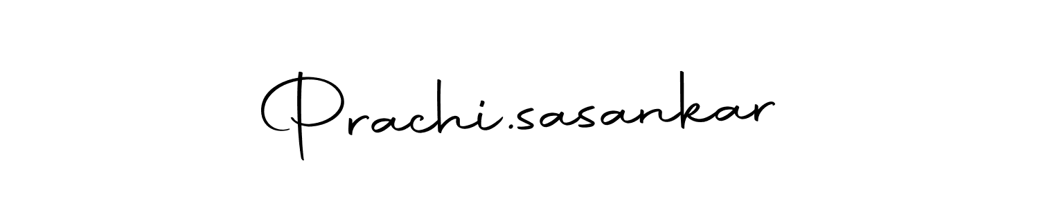 How to make Prachi.sasankar name signature. Use Autography-DOLnW style for creating short signs online. This is the latest handwritten sign. Prachi.sasankar signature style 10 images and pictures png