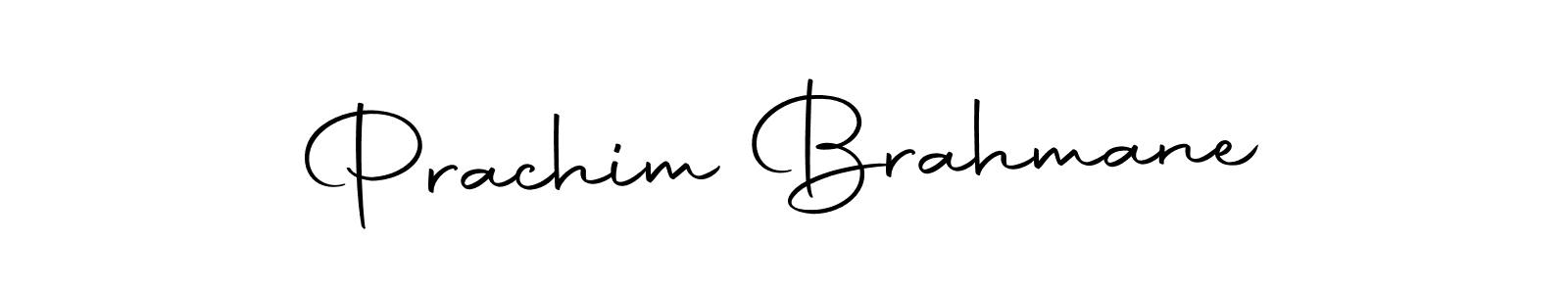 How to make Prachim Brahmane signature? Autography-DOLnW is a professional autograph style. Create handwritten signature for Prachim Brahmane name. Prachim Brahmane signature style 10 images and pictures png