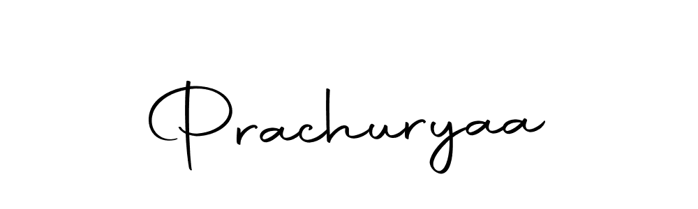 if you are searching for the best signature style for your name Prachuryaa. so please give up your signature search. here we have designed multiple signature styles  using Autography-DOLnW. Prachuryaa signature style 10 images and pictures png