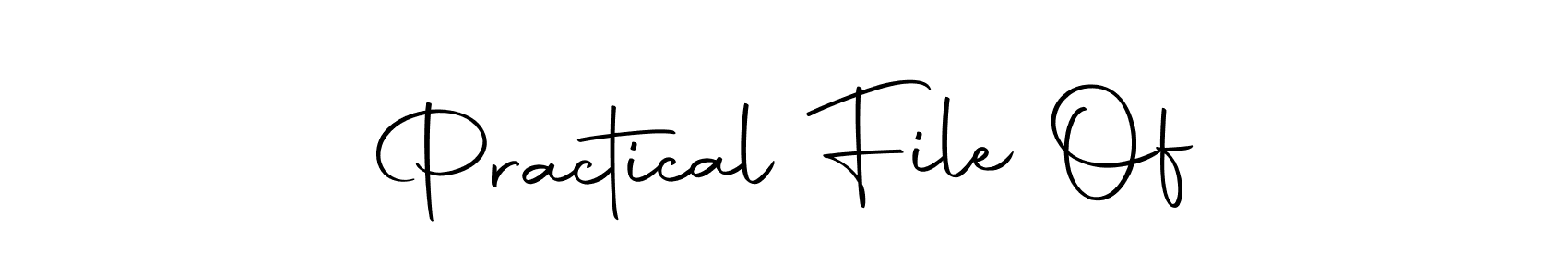 The best way (Autography-DOLnW) to make a short signature is to pick only two or three words in your name. The name Practical File Of include a total of six letters. For converting this name. Practical File Of signature style 10 images and pictures png