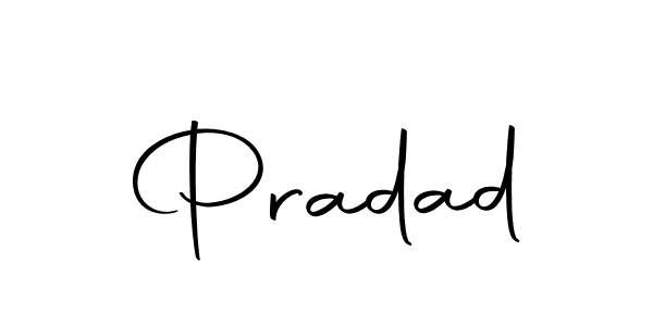 How to make Pradad signature? Autography-DOLnW is a professional autograph style. Create handwritten signature for Pradad name. Pradad signature style 10 images and pictures png