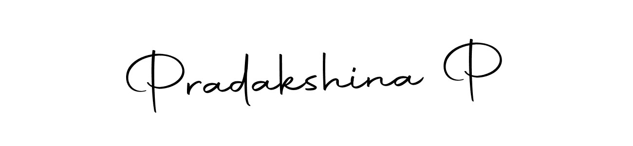 Make a beautiful signature design for name Pradakshina P. Use this online signature maker to create a handwritten signature for free. Pradakshina P signature style 10 images and pictures png
