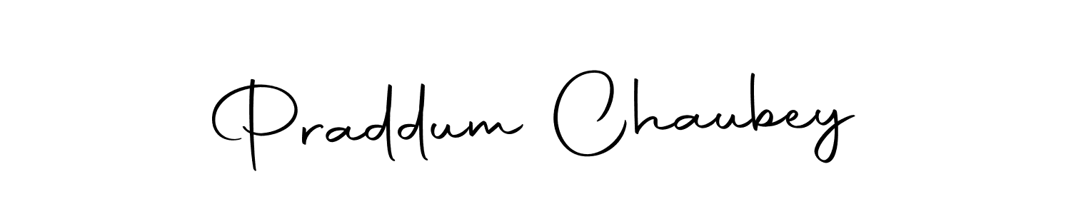 Praddum Chaubey stylish signature style. Best Handwritten Sign (Autography-DOLnW) for my name. Handwritten Signature Collection Ideas for my name Praddum Chaubey. Praddum Chaubey signature style 10 images and pictures png