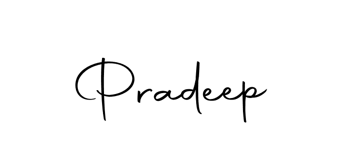 How to make Pradeep name signature. Use Autography-DOLnW style for creating short signs online. This is the latest handwritten sign. Pradeep signature style 10 images and pictures png