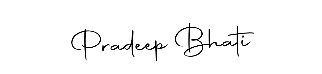 It looks lik you need a new signature style for name Pradeep Bhati. Design unique handwritten (Autography-DOLnW) signature with our free signature maker in just a few clicks. Pradeep Bhati signature style 10 images and pictures png