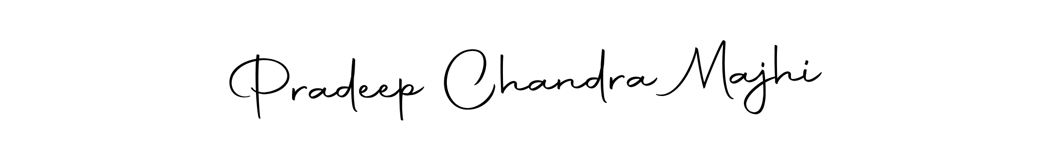 Use a signature maker to create a handwritten signature online. With this signature software, you can design (Autography-DOLnW) your own signature for name Pradeep Chandra Majhi. Pradeep Chandra Majhi signature style 10 images and pictures png