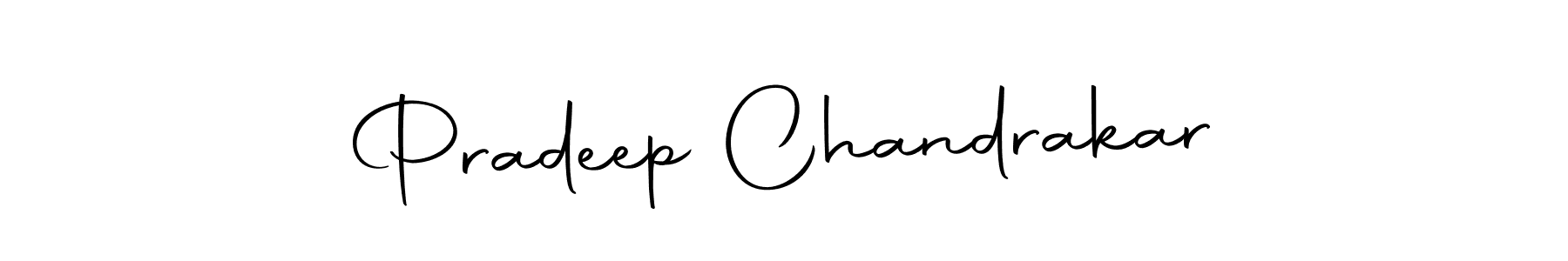 Make a beautiful signature design for name Pradeep Chandrakar. Use this online signature maker to create a handwritten signature for free. Pradeep Chandrakar signature style 10 images and pictures png