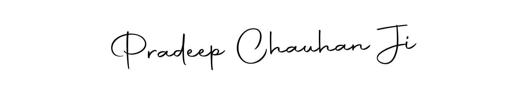You should practise on your own different ways (Autography-DOLnW) to write your name (Pradeep Chauhan Ji) in signature. don't let someone else do it for you. Pradeep Chauhan Ji signature style 10 images and pictures png