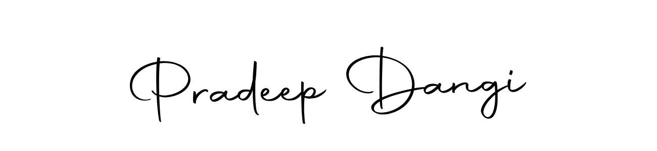 You can use this online signature creator to create a handwritten signature for the name Pradeep Dangi. This is the best online autograph maker. Pradeep Dangi signature style 10 images and pictures png