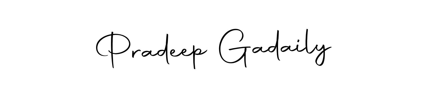 Once you've used our free online signature maker to create your best signature Autography-DOLnW style, it's time to enjoy all of the benefits that Pradeep Gadaily name signing documents. Pradeep Gadaily signature style 10 images and pictures png