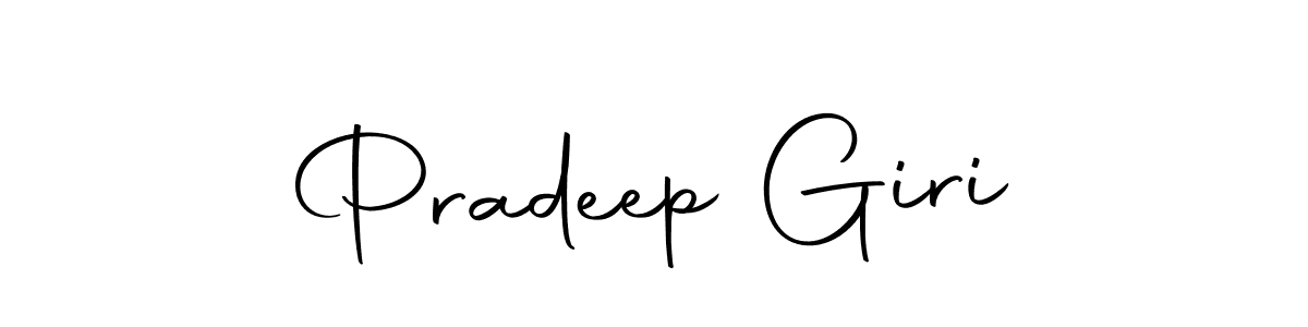 You should practise on your own different ways (Autography-DOLnW) to write your name (Pradeep Giri) in signature. don't let someone else do it for you. Pradeep Giri signature style 10 images and pictures png