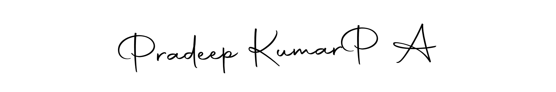 Also You can easily find your signature by using the search form. We will create Pradeep Kumar  P A name handwritten signature images for you free of cost using Autography-DOLnW sign style. Pradeep Kumar  P A signature style 10 images and pictures png