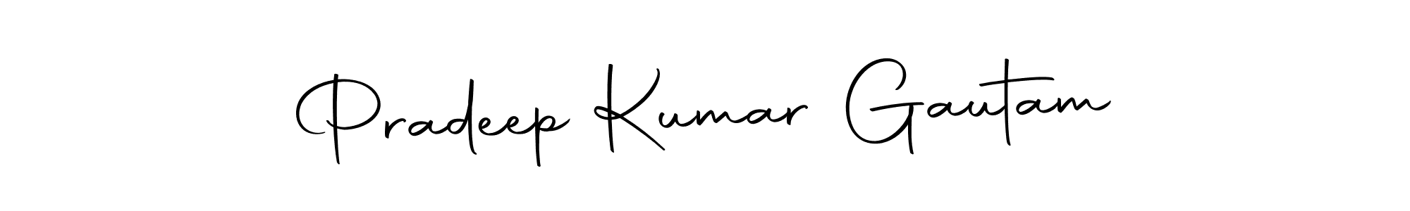 You can use this online signature creator to create a handwritten signature for the name Pradeep Kumar Gautam. This is the best online autograph maker. Pradeep Kumar Gautam signature style 10 images and pictures png