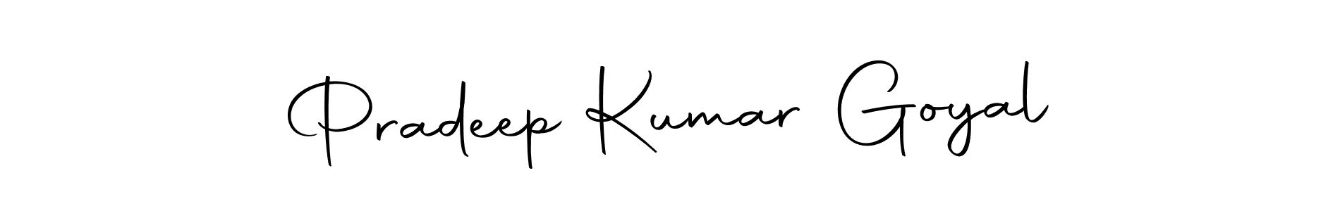 How to make Pradeep Kumar Goyal signature? Autography-DOLnW is a professional autograph style. Create handwritten signature for Pradeep Kumar Goyal name. Pradeep Kumar Goyal signature style 10 images and pictures png