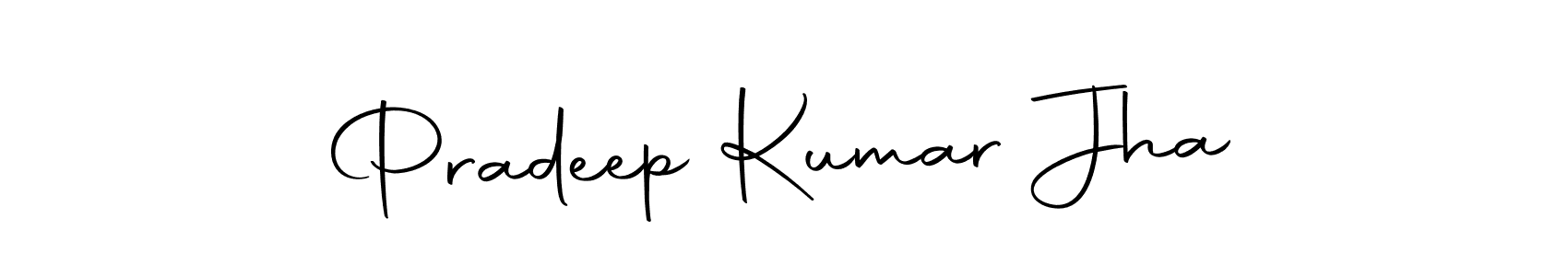 Make a short Pradeep Kumar Jha signature style. Manage your documents anywhere anytime using Autography-DOLnW. Create and add eSignatures, submit forms, share and send files easily. Pradeep Kumar Jha signature style 10 images and pictures png