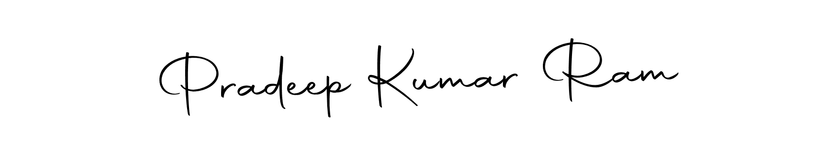 Make a short Pradeep Kumar Ram signature style. Manage your documents anywhere anytime using Autography-DOLnW. Create and add eSignatures, submit forms, share and send files easily. Pradeep Kumar Ram signature style 10 images and pictures png