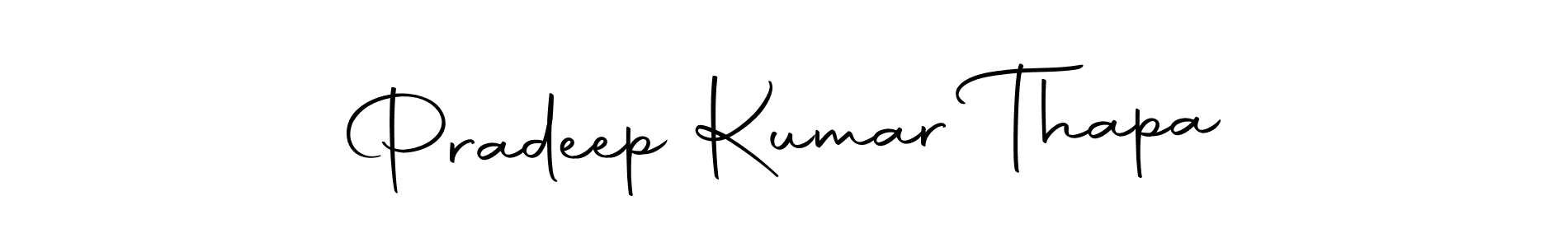 The best way (Autography-DOLnW) to make a short signature is to pick only two or three words in your name. The name Pradeep Kumar Thapa include a total of six letters. For converting this name. Pradeep Kumar Thapa signature style 10 images and pictures png