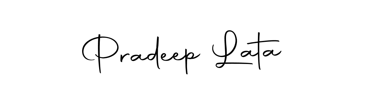 How to make Pradeep Lata signature? Autography-DOLnW is a professional autograph style. Create handwritten signature for Pradeep Lata name. Pradeep Lata signature style 10 images and pictures png
