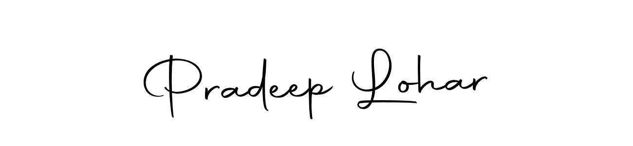 You can use this online signature creator to create a handwritten signature for the name Pradeep Lohar. This is the best online autograph maker. Pradeep Lohar signature style 10 images and pictures png