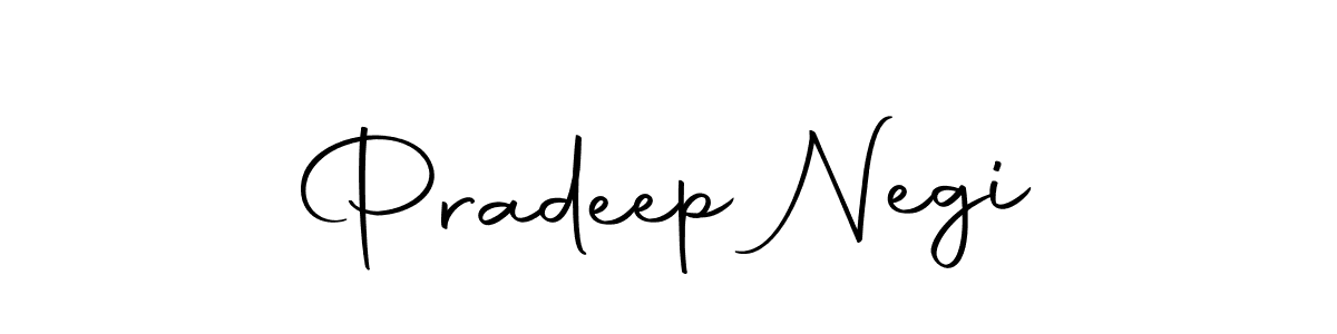 Use a signature maker to create a handwritten signature online. With this signature software, you can design (Autography-DOLnW) your own signature for name Pradeep Negi. Pradeep Negi signature style 10 images and pictures png