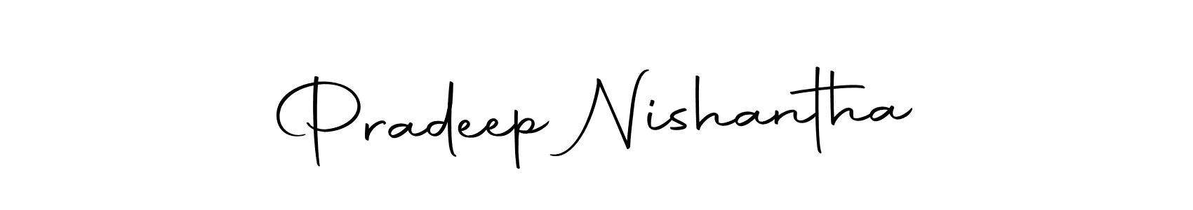 Make a beautiful signature design for name Pradeep Nishantha. Use this online signature maker to create a handwritten signature for free. Pradeep Nishantha signature style 10 images and pictures png