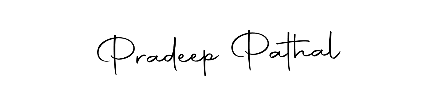 It looks lik you need a new signature style for name Pradeep Pathal. Design unique handwritten (Autography-DOLnW) signature with our free signature maker in just a few clicks. Pradeep Pathal signature style 10 images and pictures png
