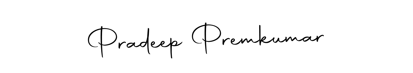 How to make Pradeep Premkumar signature? Autography-DOLnW is a professional autograph style. Create handwritten signature for Pradeep Premkumar name. Pradeep Premkumar signature style 10 images and pictures png