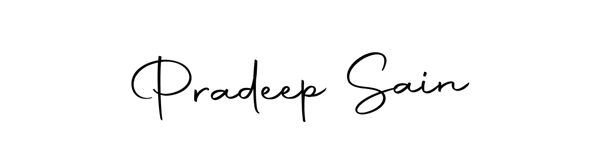 You can use this online signature creator to create a handwritten signature for the name Pradeep Sain. This is the best online autograph maker. Pradeep Sain signature style 10 images and pictures png