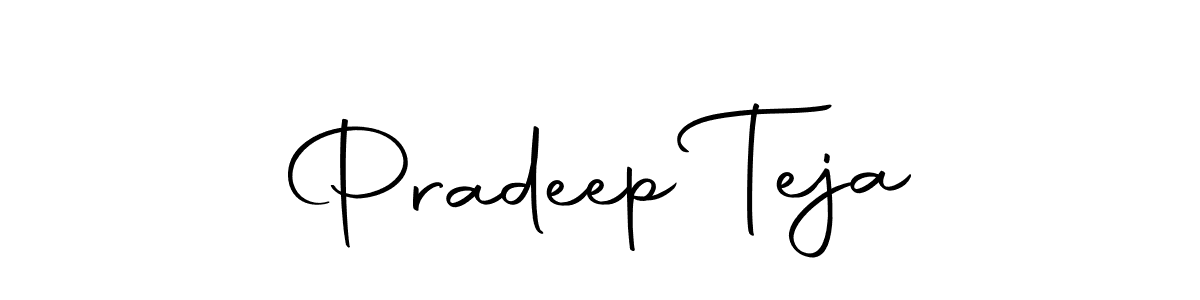 You can use this online signature creator to create a handwritten signature for the name Pradeep Teja. This is the best online autograph maker. Pradeep Teja signature style 10 images and pictures png